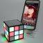 Mini Magic Cube Colorful Wireless Portable Bluetooth Speaker LED Flash Light with TF Card Handsfree