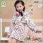 Cute Thermal Anti Static Children Flannel Terry Bathrobe