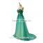 green rhinostone evening dress s wedding dress/ yg flower xx peocock mermaid tail maxi bridal dress/evening long maxi dress