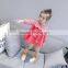 B22661A Autumn New design sweet Baby Girl plaid dress