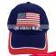 Cheap Custom Design Hats Caps Good Quality Navy Baseball Caps With Usa Flag For Sales