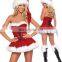 Bulk Cheap Girls Sexy Dress Fancy Christmas Santa Claus Costume
