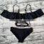Bandage Bikini Sets Push Up Bra Swimsuit Bathing Suit Brazilian bikini Off Shoulder Padded swimwear