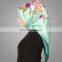 Multi Color Hot-selling Fashion Women Cotton Model Scarf Muslim Head Wrap Hijab Square Islamic Silk Scarf Wholesale