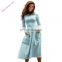 Factory Wholesale Latest designs Hot Selling women dresses long sleeve
