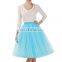 Wholesale Latest Design Prom Party Girls' Pictures of A-Line Knee Length Tulle Tutu Skirt