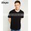Custom high quality blank black t-shrit for men
