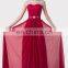 Grace Karin Sleeveless Beaded and Sequins Latest Design Formal Evening Gowns Red CL6272