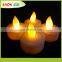 Elegant shape heart shaped candles