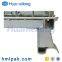 Stacking folding warehouse heavy duty wire mesh container for cargo storage