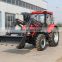 100hp 4wd farm tractor 1004 with front loader and backhoe