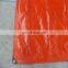 orange reinforced corner polyethylene tarpaulin