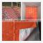 Orange PE tarpaulin sheet for covering agriculture