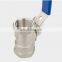 BSP , BSPT , DIN2999 , NPT female thread 304/316 1- pc 1 cf8m ball valve"