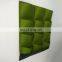 high quality wholesale custom waterproof hanging wall vertical garden 12 pockets indoor felt planter grow bag green plant wall