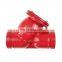 DN200 ASIN Cast Iron Groove Y Strainer
