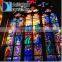 Cathedral church stained tempered Colored Glazed Glass
