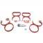 11618507239 Engine Intake Swirl Flap Plug w/ Gaskets Seals For BMW N47 2.0D X1 X3 E81 E90