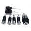 For VW Transporter T4 Caravelle Mk4 Ignition Switch Lock+4X Door Lock Barrel Kit