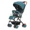 Factory hot sale baby stroller easy foldable infant pram pushchair