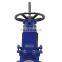 Bundor OEM ODM 50mm handle control  long stem lug knife gate valve price