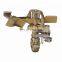 Heavy duty brass impact sprinkler adjustable water sprinkler for garden lawn