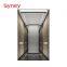 Wholesale Commercial Elevator Factory Luxury Mansions Golden Mirror Stainless Steel  Home Lift Passenger Elevators with Safe Touchless Button