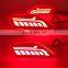 Carest 1Pair For Kia Seltos 2019 2020 2021 Car LED Reflector Tail Light Rear Bumper Light Rear Fog Lamp Brake Light