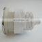 Bathtub 3mm OD tube connection Chrome Plated ABS Air Regulator