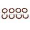 For Fuel Injector Rebuild Kit O-rings Filters Pintle V8 For Chevy GMC 4.8 5.3L
