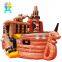 Cheap Factory Price PVC Outdoor Inflatable Equipments,Giant Commercial Pirate Ship Inflatable Bouncy Castle For Sale