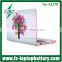 Oil painited design hard case cover for Macbook Air 11" Pro 13" Retina with logo cut-out rubber hard case cover for Macbook