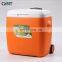 GiNT 28L Good Quality Portable Thermos Travel Cooler Boxes Wheeled PU Foam Cooler Box