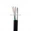 GYTC8S Outdoor Overhead Armored Self-Supporting Figure 8 Single Mode 4 Core Fiber Optic Cable