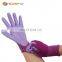 Sunnyhope work gloves powder free nitrile glove safety construction  liner with nitrile micro false foam working gloves