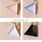 White Black Pink Blue Triangle Plastic Sorting Rhinestone Charm Tray for Art Beads Nail Art Rhinestones Gems Diamond Storage
