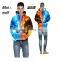 Customized plus size men and women casual sports hooded 3D couple pullover