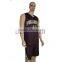 Maroon color plus size men's basketball uniform cool basketball jerseys designs