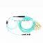 Hanxin 22 years equipment factory Single mode/ multimode MTP/MPO fiber optic patch cord