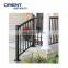 Aluminum railing design for balcony china prices outdoor veranda composite deck system