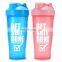 2021 ready to ship 600ml bpa free gym custom logo protein gym sublimation clear leak proof fitness shaker bottle mixer