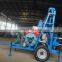 Portable hydraulic water well drilling rig 100m