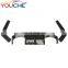3 pcs/set V style carbon fiber rear bumper diffuser for BMW M3 M4 F80 F82 2014-2018
