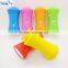 2014 newest design ceramic spice jar with silicone lid salt&paper spice shaker bottle