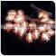 led christmas light with pinecone outdoor use