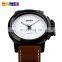 SKMEI 1208 Fashion Casual Men Large Dial Quartz Watches 30M Water Resistant Gentleman Wristwatches