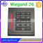 RFID proximity wiegand26 door access control reader with waterproof smart card machine