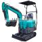 EURO5 Engine China 0.8 ton 1 ton mini micro digger hydraulic micro digger hammer mini excavator for sale