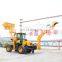 China hydraulic backhoe loader mini wheel loader digger for sale