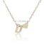 Custom Initial Letter Name Choker Necklace For Women Heart Pendant Jewelry